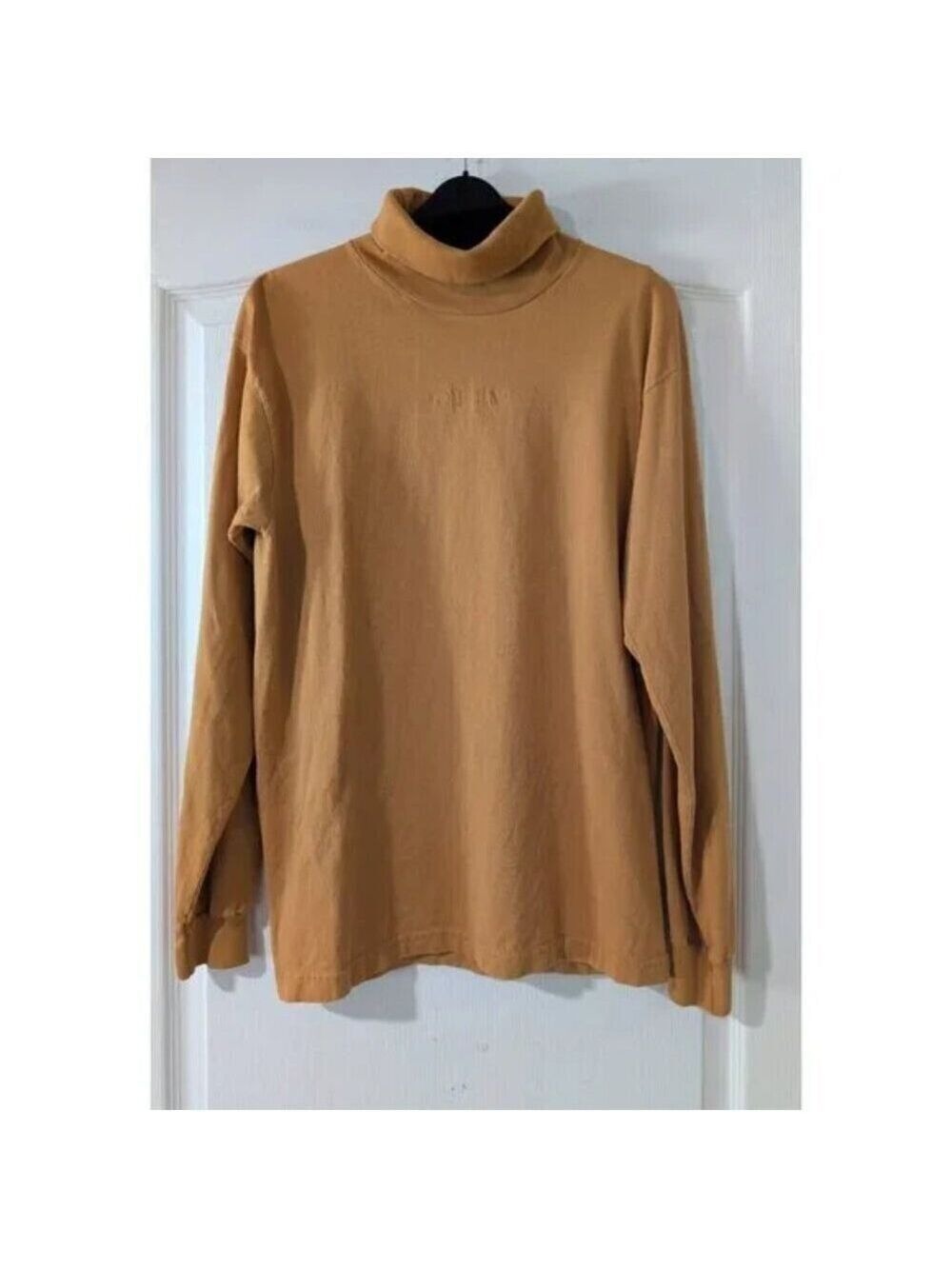 Obey | Men's Cotton Turtleneck in Camel